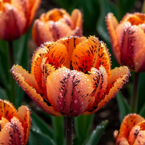 Тюльпан Литл Джем купить по цене от 199р. в интернет-магазине «Посадика» с доставкой почтой в в Кумертауе и по всей России – [изображение №1].