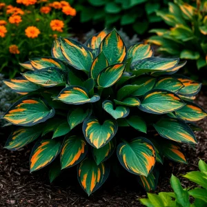 Хоста Бархатный Полог купить по цене от 560р. в интернет-магазине «Посадика» с доставкой почтой в в Кумертауе и по всей России – [изображение №1].